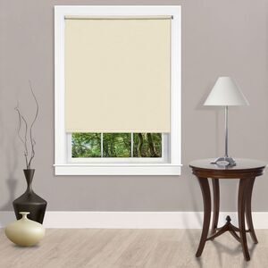 Pull Down Cordless Light Filtering Window Shade 55x72 Ivory